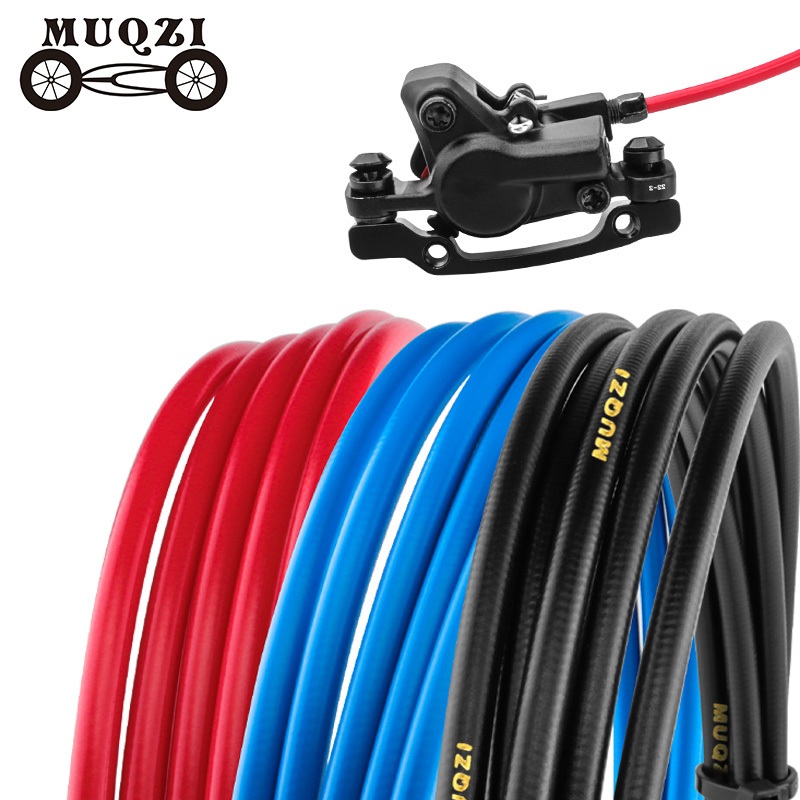MUQZI 3/6M ท่อดิสก์เบรกไฮดรอลิก MTB จักรยานพับท่อเบรกไฮดรอลิก