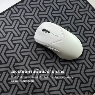 แผ่นรองเม้า แผ่นรองเมาส์ขนาดใหญ่ เรียบง่าย แผ่นรองโต๊ะ - อิฐสีเทา 80x30 90x40ซม 100x50ซม 120x60ซม x3มม Gaming Mousepads