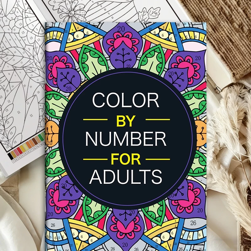 ภาพวาดระบายสีดิจิตอลสมุดระบายสีสัตว์ดอกไม้นกภูมิทัศน์ภาพวาดบีบอัดบีบอัดมือวาดกราฟฟิตีหนังสือภาพ