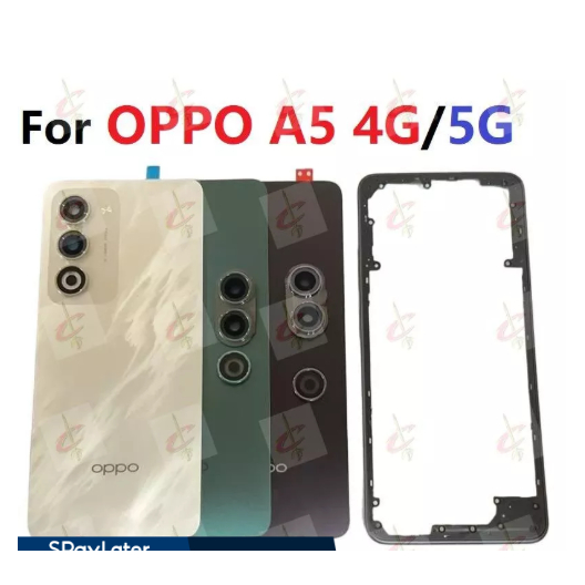 ฝาหลังสําหรับ OPPO A5 4G 5G MIddle Frame CPH2725