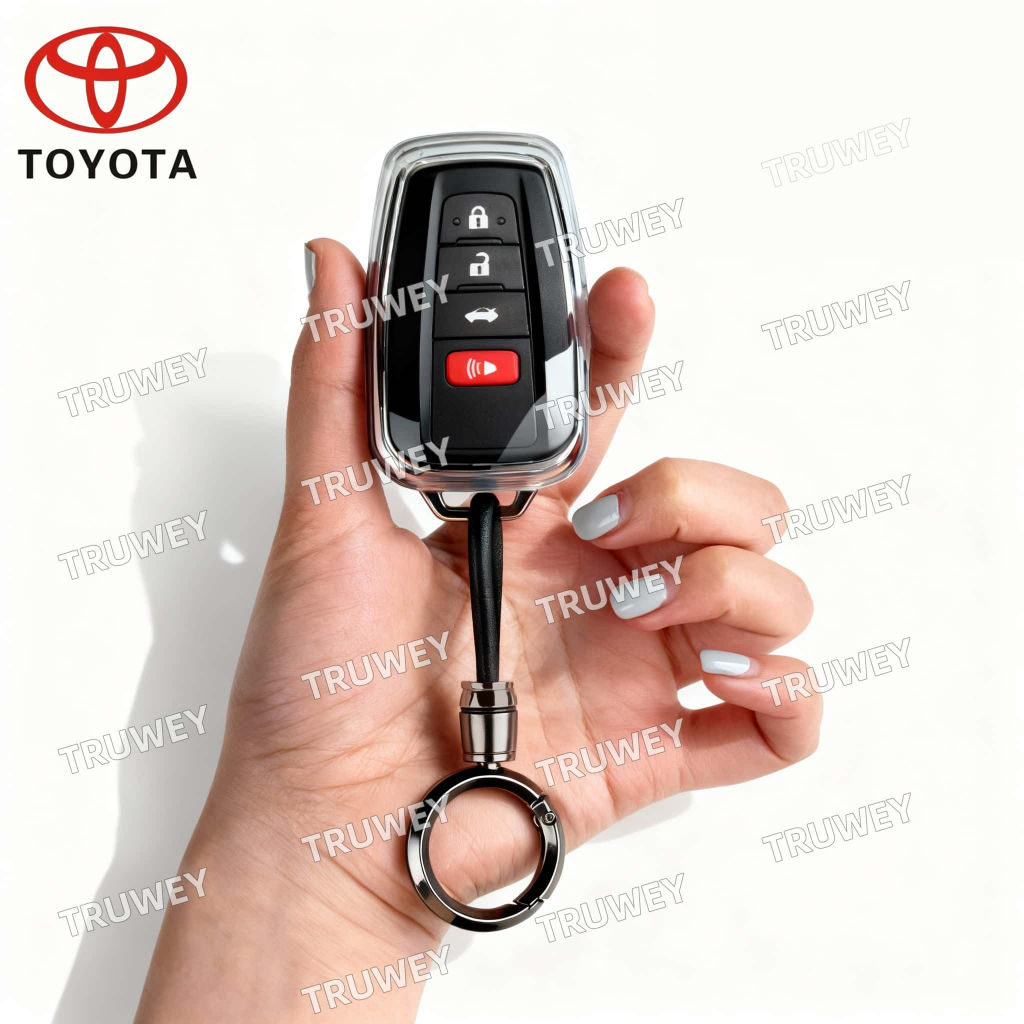 สําหรับ Toyota Prius Camry Corolla C-HR CHR RAV4 Prado Toyota Key Cover Toyota พวงกุญแจผู้ถือรถอุปกรณ์เสริม