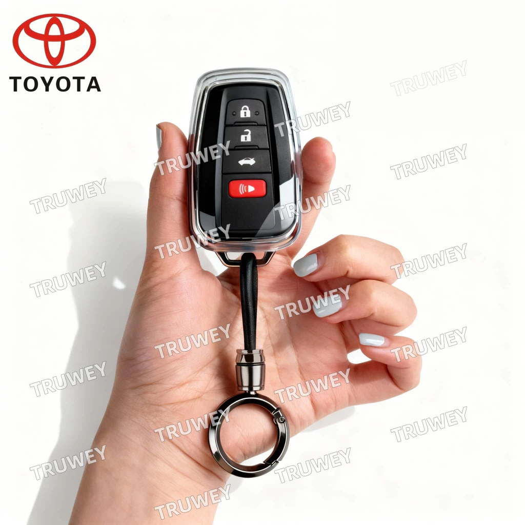 สําหรับ Toyota Prius Camry Corolla C-HR CHR RAV4 Prado Toyota Key Cover Toyota พวงกุญแจผู้ถือรถอุปกรณ์เสริม