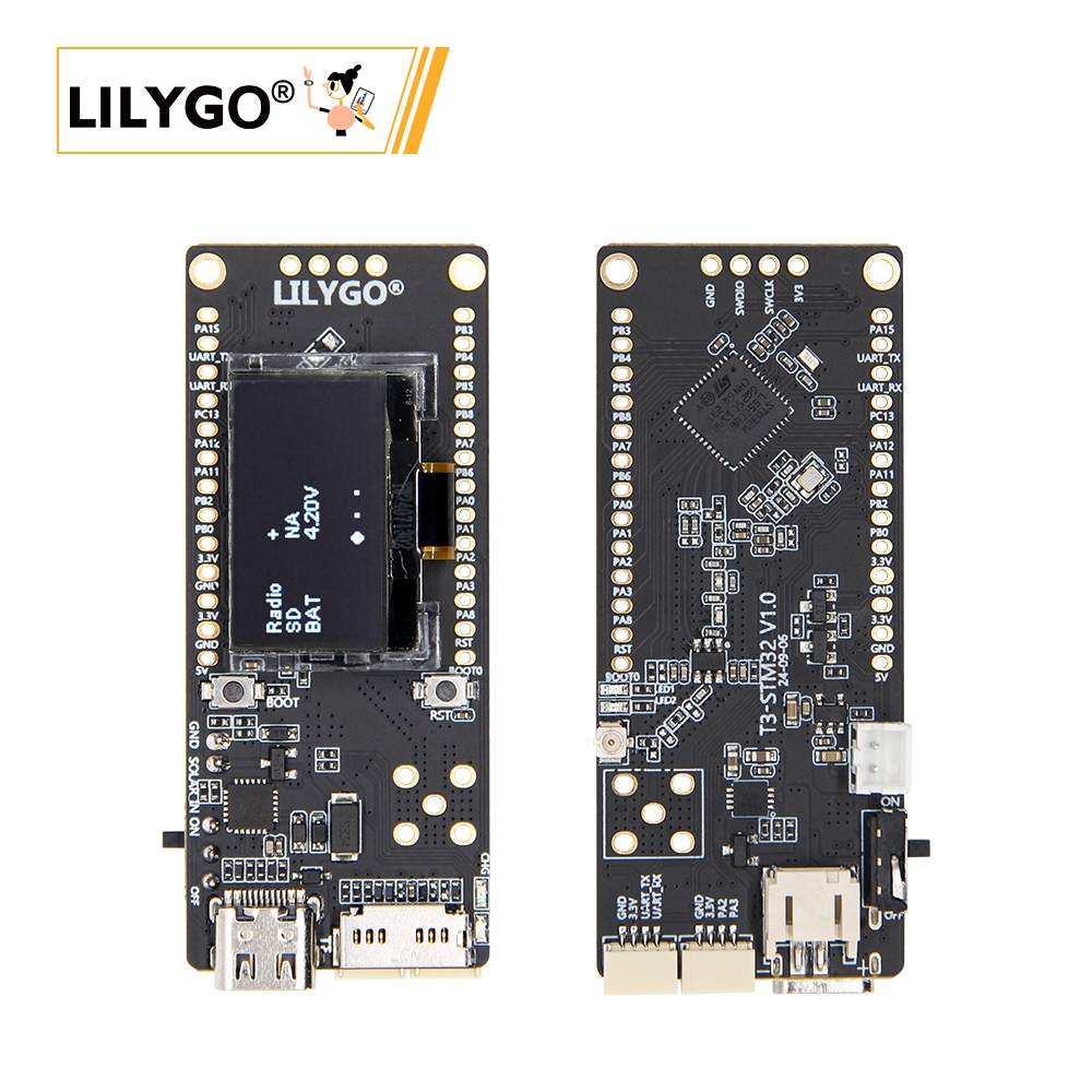 LILYGO T3 STM32 Low Power LoRa Transceiver โมดูล 868/915*920Mhz LPWAN ยาว-ช่วงวิทยุไร้สายความถี่ 0.9
