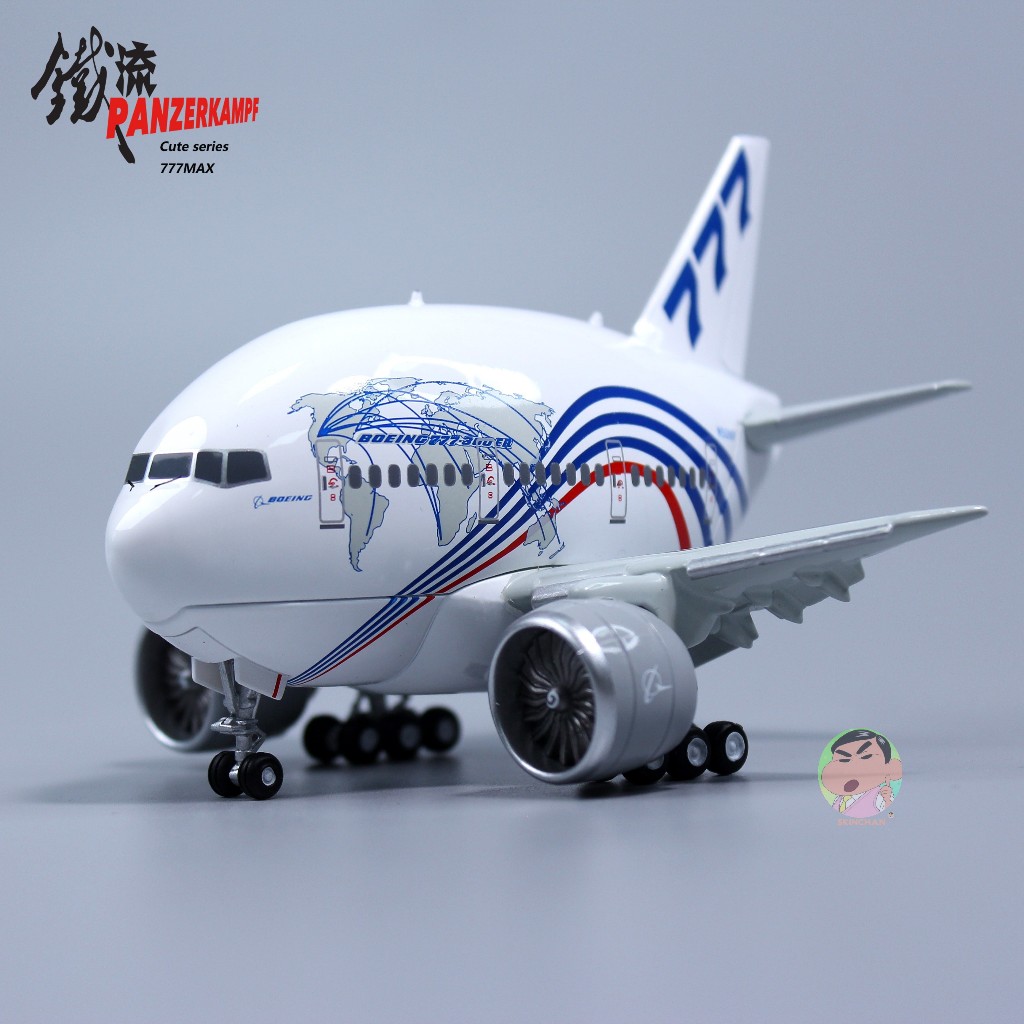 Panzerkampf 777MAX Boeing Metal Complete Model