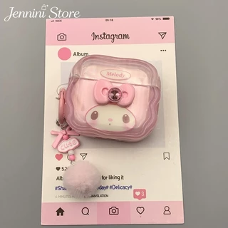 พร้อมส่งส่ งจากไทย🚚น่ารัก Melody 4/3/2/1 AirPodsPro2 เคสหูฟังซิลิโคนป้องกันการตก 4 case เคส 4/3 เคส 3/4 Pro Pro2 เคส pro 3 airpods case 3/pro/pro2 AirPodsPro3 เคสป้องกันสําหรับ Pro3/2