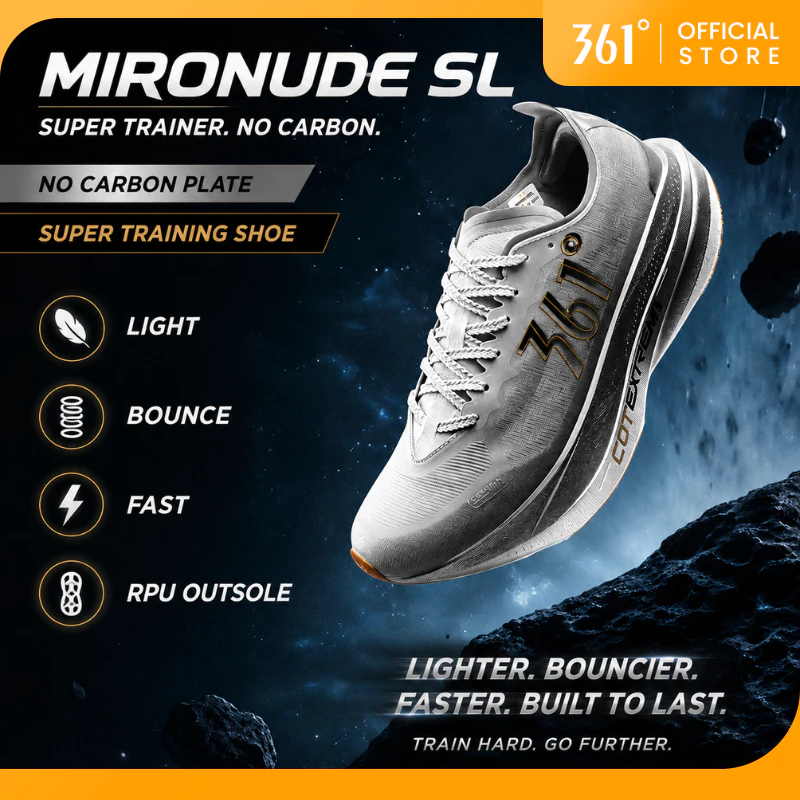 361 Degrees MiroNude SL รองเท้าวิ่ง Super Trainer 672622220