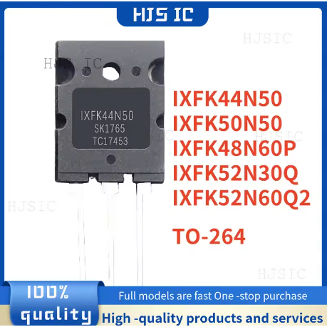 5PCS 100% ใหม่ IXFK420N10T IXFK44N50 IXFK44N60 IXFK44N80P IXFK48N60P IXFK50N50 IXFK50N85X IXFK52Y5X 