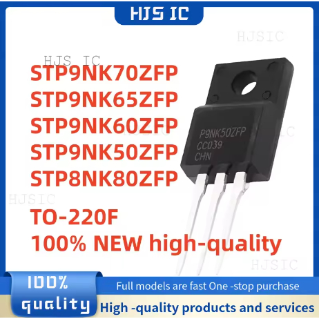 5 ชิ้นใหม่ STP9NK70ZFP STP9NK65ZFP STP9NK60ZFP STP9NK50ZFP8NK80ZFP TO-220F P9NK70ZFP P9NK60ZFPPPPPPP