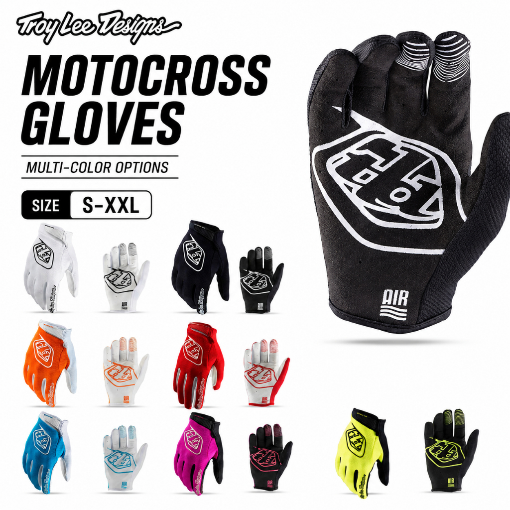 2026 Troy Lee Designs TLD Air Gloves Motocross MTB BMX Enduro Full Finger Riding Gloves S-XXL