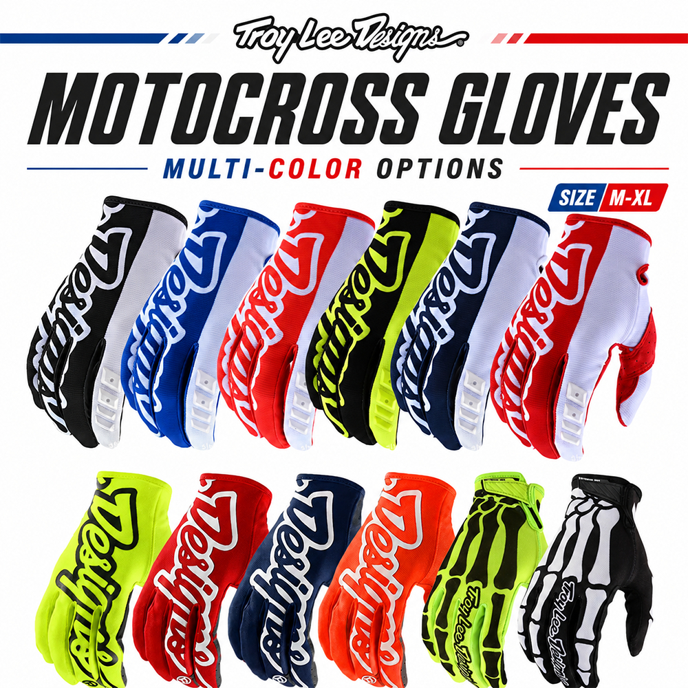 2026 Troy Lee Designs TLD Air Gloves Motocross MTB BMX Enduro Full Finger ถุงมือขี่หลายสี
