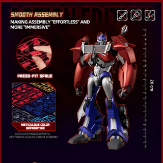 BLOKEES Transformers Action Edition 06 Optimus Prime Comic Version Tarn Block Figure Model Kits