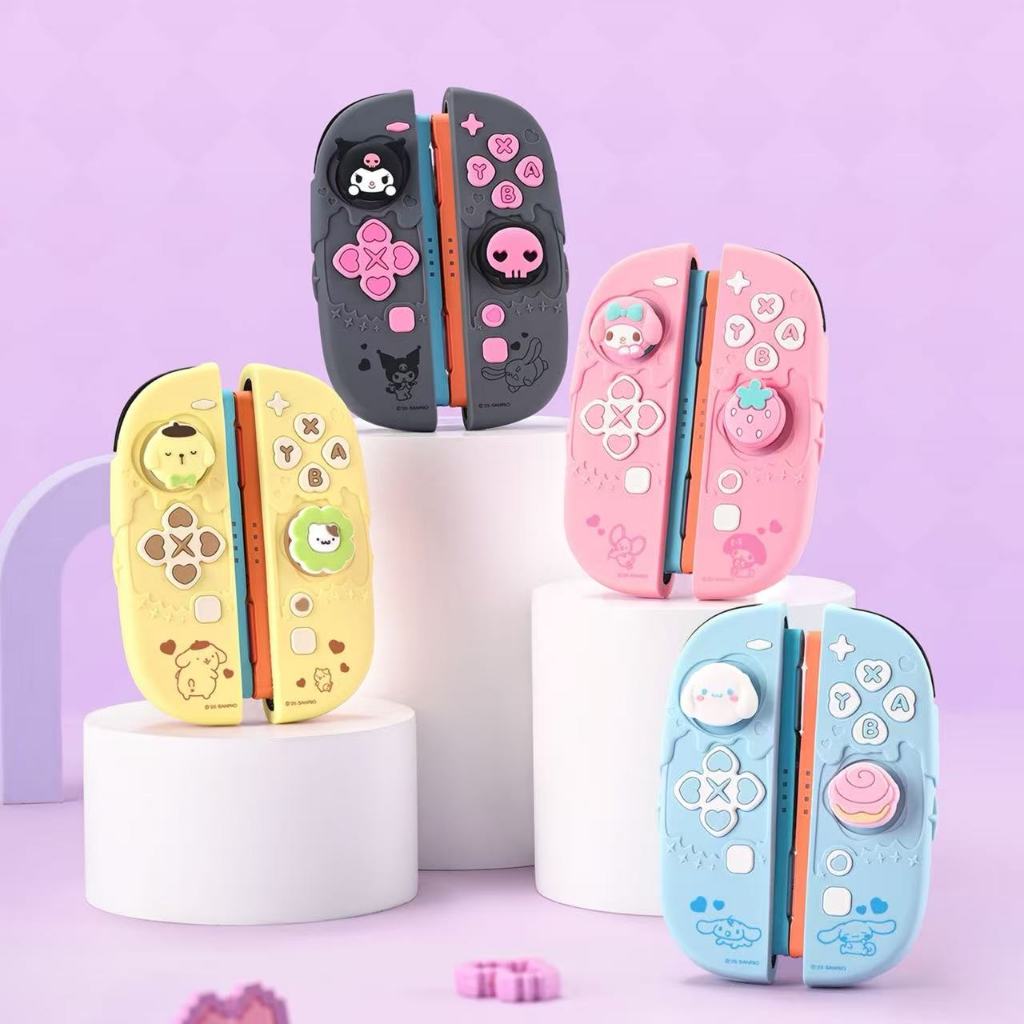 Geekshare Sanrio Kuromi Theme Joy-Con เคสซิลิโคนสําหรับสวิตช์ 2