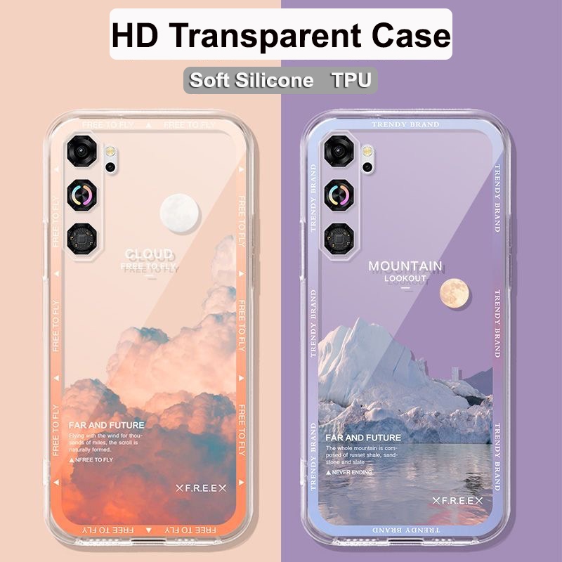 สําหรับ Nubia Neo 5 GT คริสตัล Neo5 GT Neo5GT 5G HD ทาสี Air กระเป๋า 360 ป้องกัน Matte กลับสําหรับ N