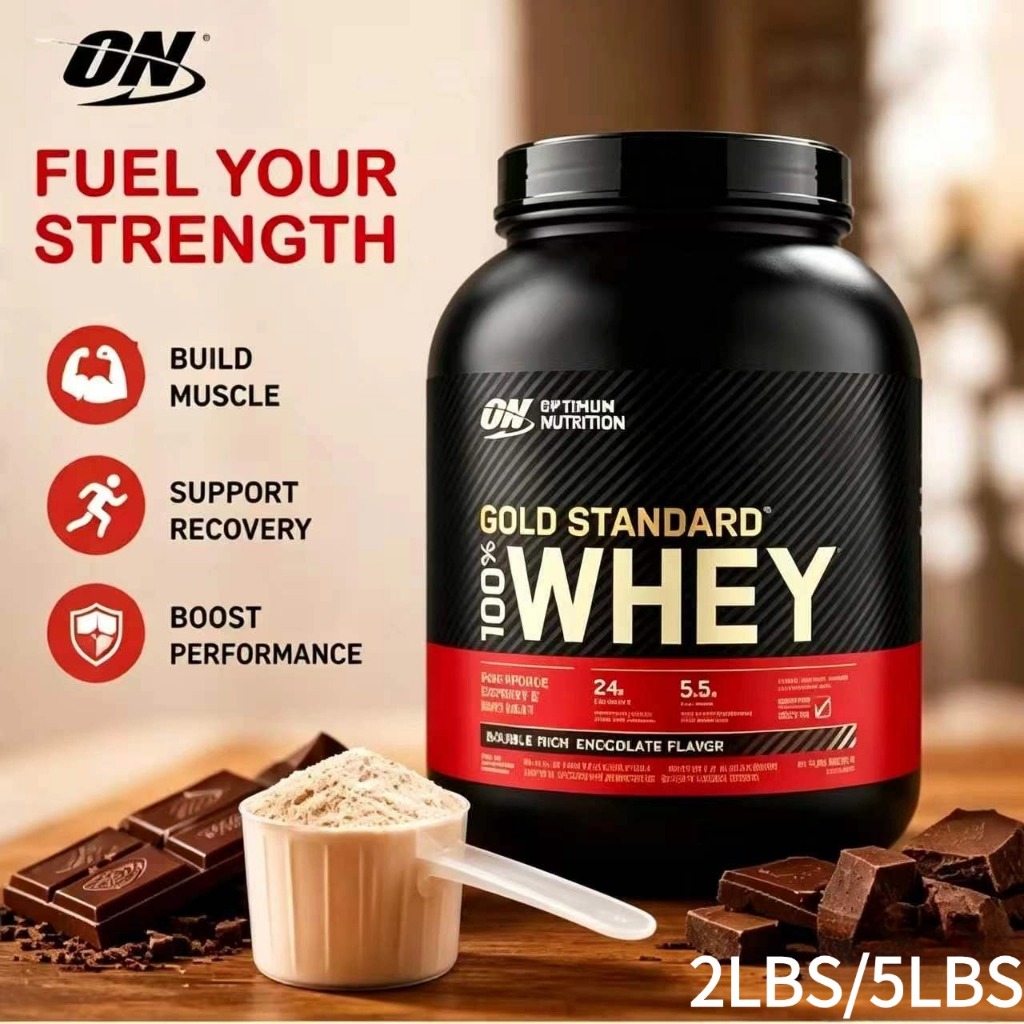 Optimum Nutrition Gold Standard เวย์โปรตีน 100% ผงครีเอทีนไมครอน 300 กรัม ไม่ปรุงแต่ง