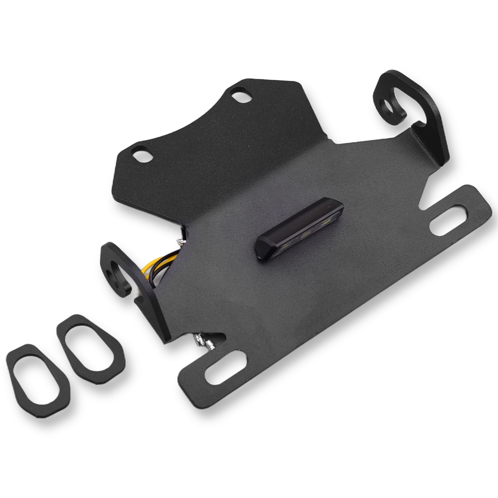 รถจักรยานยนต์ผู้ถือป้ายทะเบียนสําหรับ Honda CB350 CB350C CB350S CB350RS 2021-2025 เหล็กคาร์บอนด้านหล