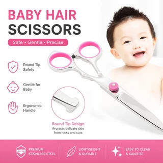 ✅ผลิตในประเทศญี่ปุ่น✅Safe Point ตัด/ชุด 6 " Gunting Rambut ญี่ปุ่น 440c เหล็ก Professional ตัดผมกรรไกรตัดผมช่างทําผมบางเครื่องมือจัดแต่งทรง trimmer ชุด