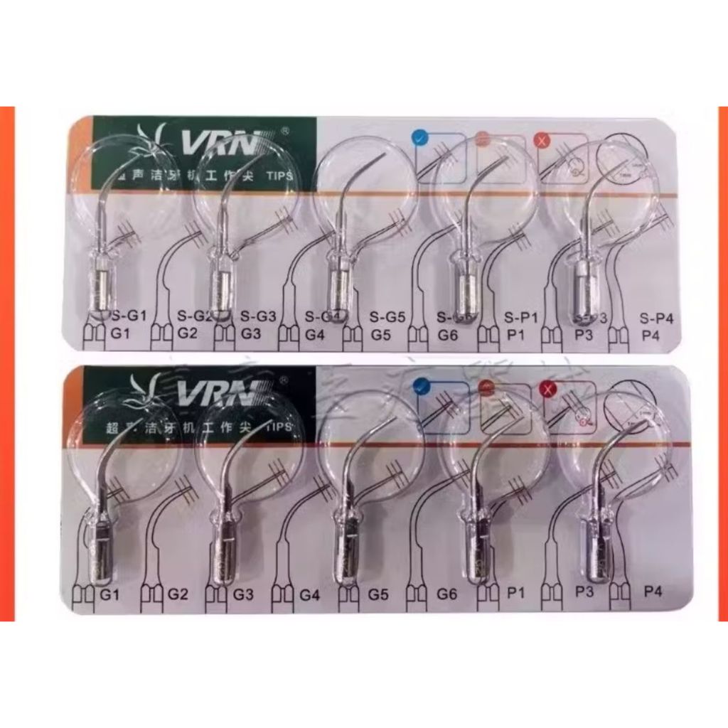 5 PCs VRN ทันตกรรม Scaling เคล็ดลับ Ultrasonic Scaler Handpiece เคล็ดลับ
