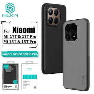 Nillkin Super Frosted Shield Pro สําหรับ Xiaomi 17T Pro 15T Pro 14T Pro 17T/15T/14T เคสโทรศัพท์ป้องกันลายนิ้วมือกันกระแทกปกหลัง