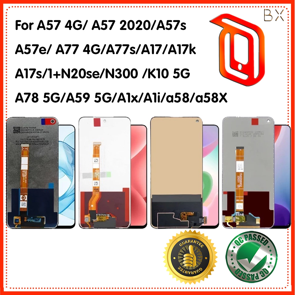 สําหรับ A57 4G/ A57 2020/A57s/A57e/A77 4G/A77s/A17/A17k/A17s/1+N20se/N300 /K10 5G/a58/A78i/A5x/a58/A