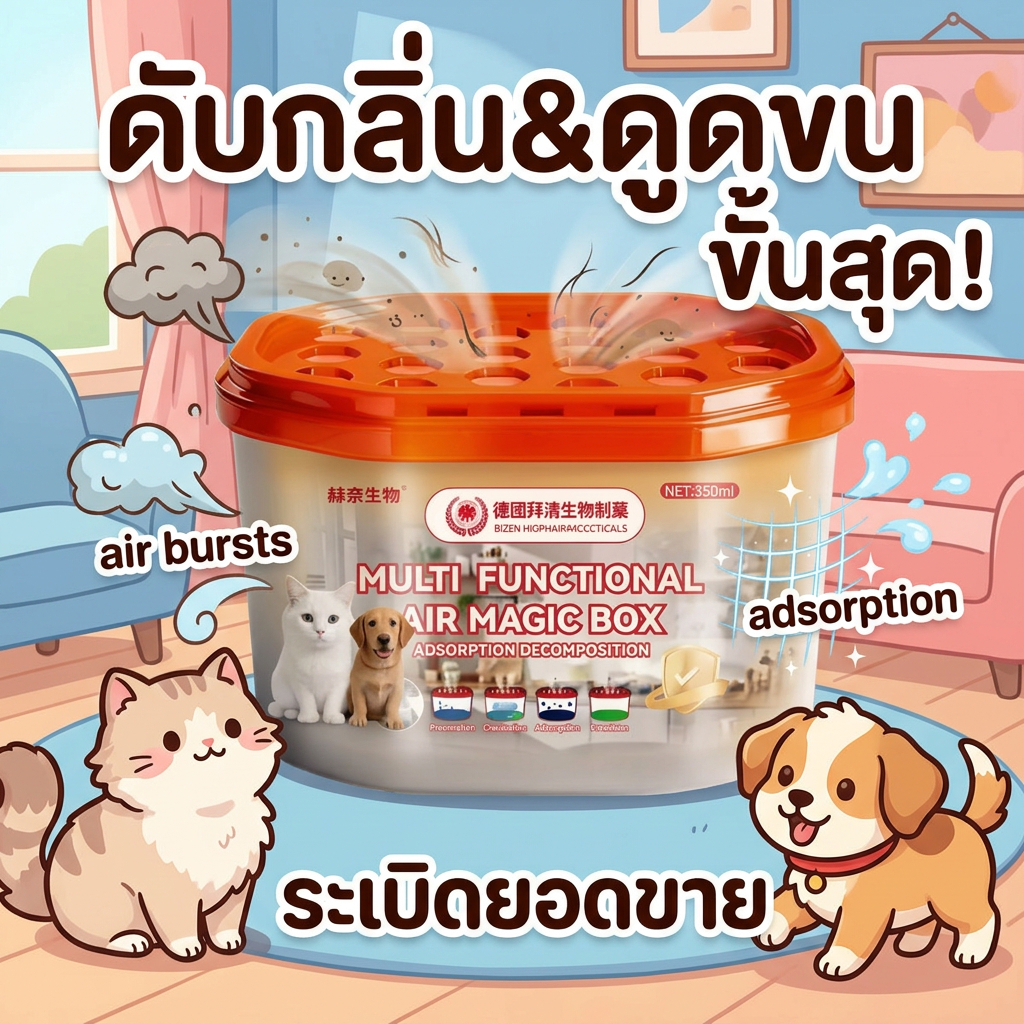 🐾 บอกลาปัญหาขนสัตว์ปลิวทั่วบ้าน🐾ANAN ที่ดูดขนสัตว์เลี้ยง กำจัดขนสัตว์ ที่เก็บขนแมวขนสุนัข 350ml