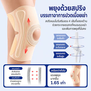 【UPUPLIFE】ซัพพอรท์หัวเข่า แบรนด์ญี่ปุ่น บาง 0.9mm สนับเข่า พยุงเข่า สายรัด Knee Support บรรเทาปวด Support