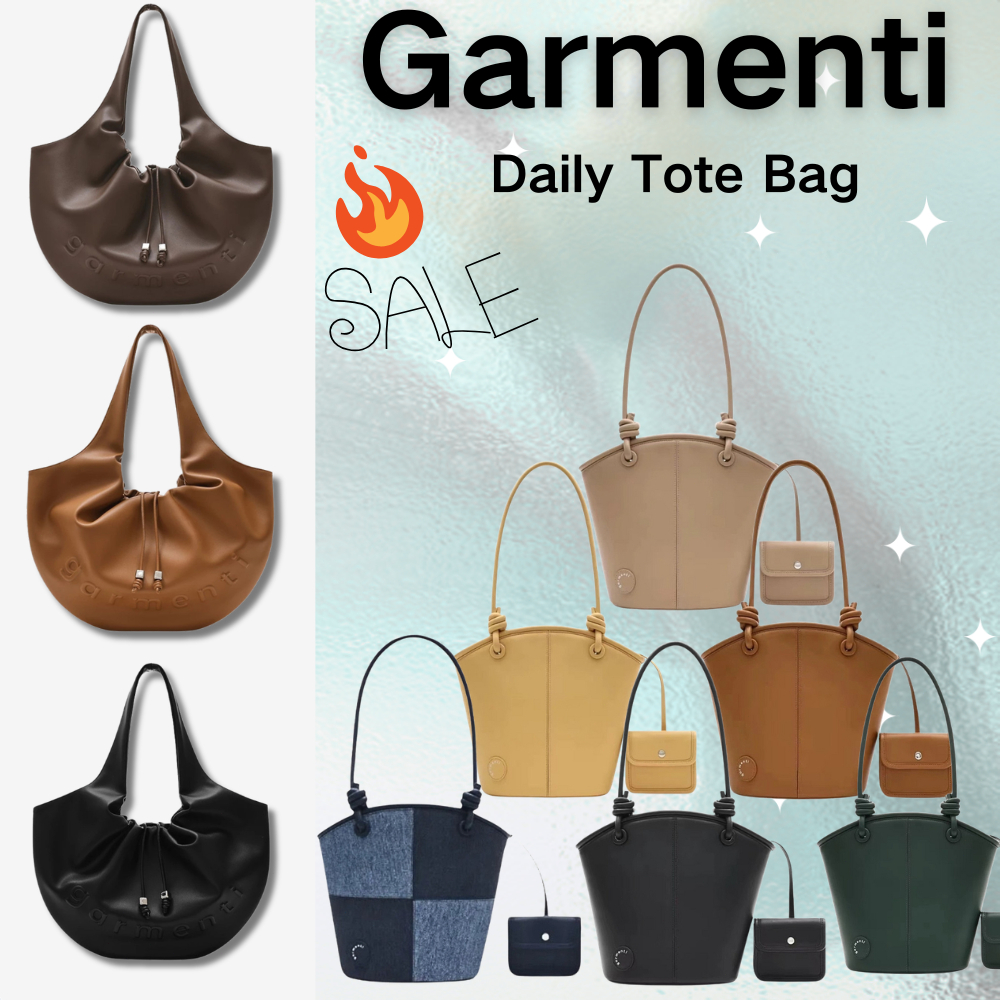 ของแท้ Clear Products GARMENTI - MANTOU BAG/ กระเป๋าโท้ตรายวัน