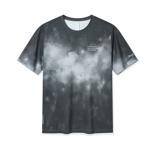 XTEP 2000KM FUN เสื้อยืดคู่รักสำหรับวิ่งคอลเลคชันใหม่ฤดูร้อน