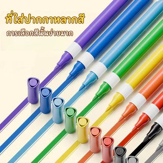ชุดเครื่องหมายอะคริลิความจุขนาดใหญ่กล่องสี่เหลี่ยมชุดเครื่องหมายสีอะคริลิเครื่องหมายจิตรกรรมอุปกรณ์ศิลปะ