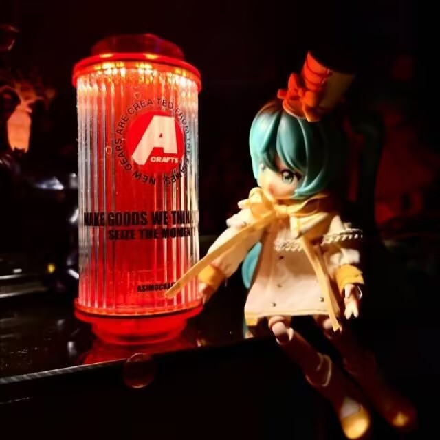 ASIMOCRAFTS Outdoor Camping 38KT Light A Limited Co-Branded Same Style Red Atmosphere Light Camping 