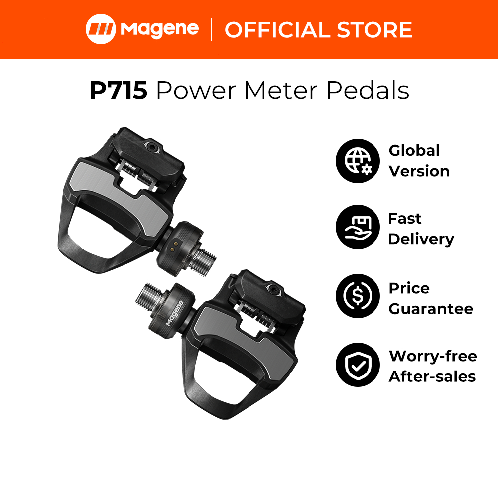 Magene P715 บันไดจักรยาน Power Meter Cadence Balance สําหรับ KEO & SPD-SL ขี่จักรยานเหยียบ Power Met