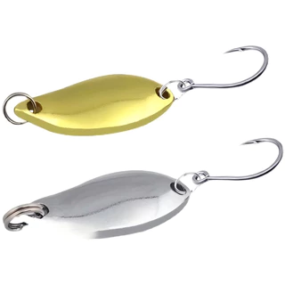 เหยื่อปลอม เหยือตกปลา Metal Spoon Lure sebarau อุปกรณ์ตกปลา Gold/Silver เหยื่อปลอมตกปลา 1 Pcs เหยื่อตกปลา ตกปลาช่อน Micro