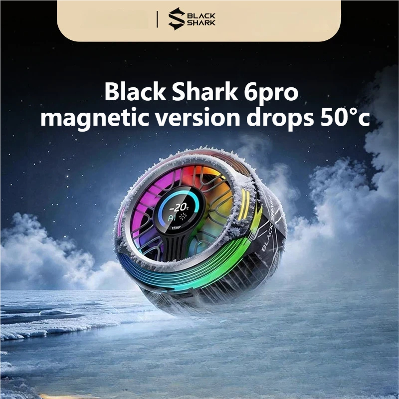 Black Shark 6pro Heat Sink 35W Magnetic Full Color Smart Screen Semiconductor Refrigeration Phone Heat Sink