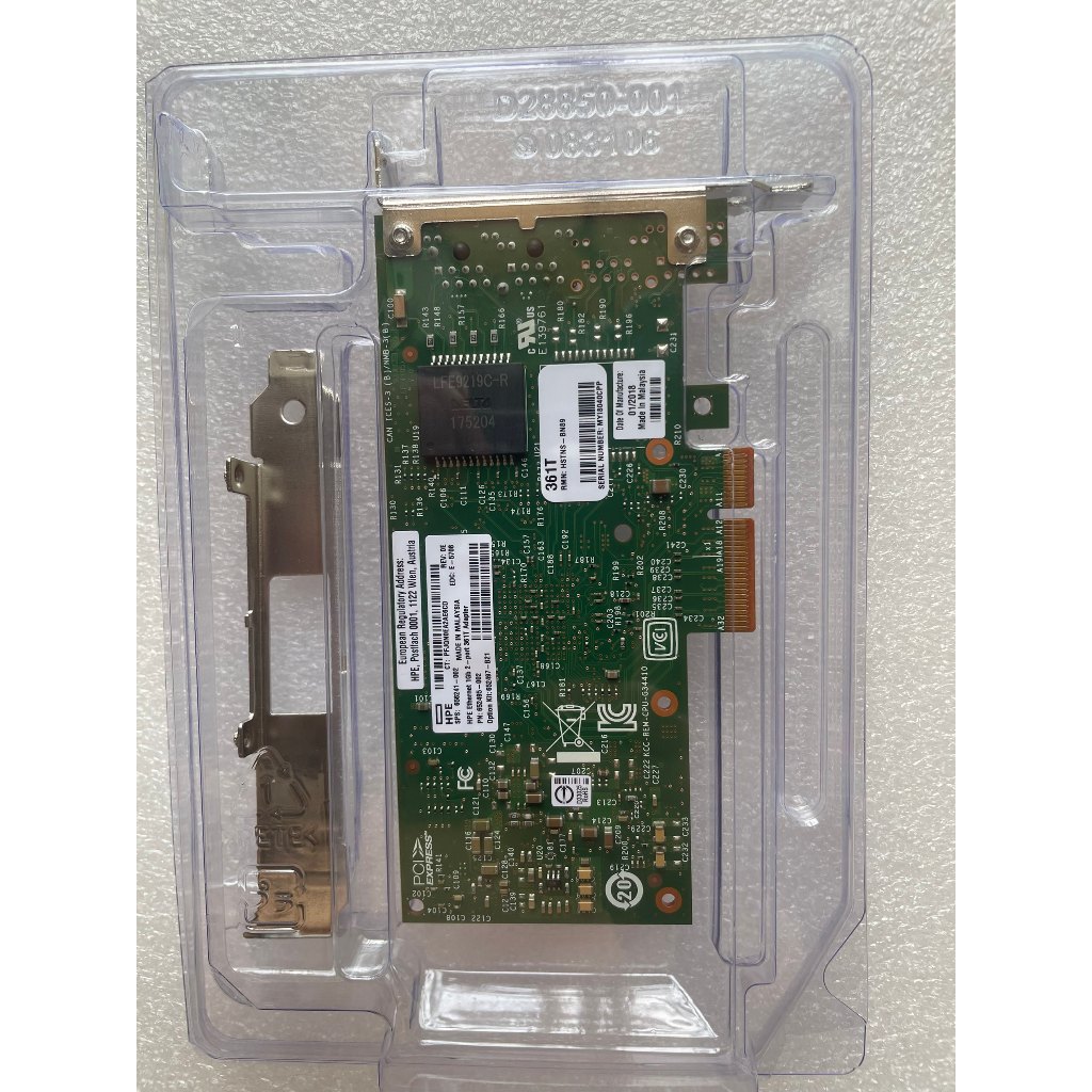 [คลังสินค้าพร้อม] intel I350T2V2 สไตล์เดียวกัน HPE361T การ์ดเครือข่าย 1G พอร์ตคู่ I350AM4 ชิป RJ45 พ