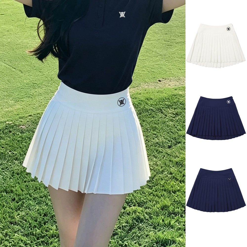 ฤดูร้อนเสื้อผ้ากอล์ฟสไตล์ใหม่ - กระโปรงกีฬาผู้หญิงสบายแฟชั่นแห้งเร็วระบายอากาศป้องกันแสงสะท้อนอเนกประสงค์และกระโปรงสั้นกีฬาส