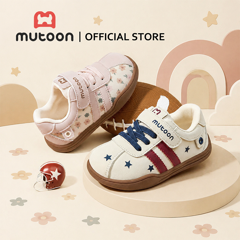 【Mutoon】 รองเท้าเด็กหัดเดิน รุ่นใหม่ ฤดูร้อน พื้นรองเท้าลายกันลื่น เดินปลอดภัย ระบายอากาศดี นุ่มสบาย