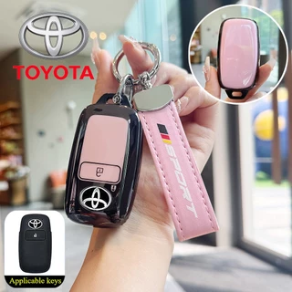 Fit สําหรับ Toyota Vios 2023 Yaris Ativ 2024 Avanza Veloz Raize รุ่น TPU Remote Car Key Cover Case