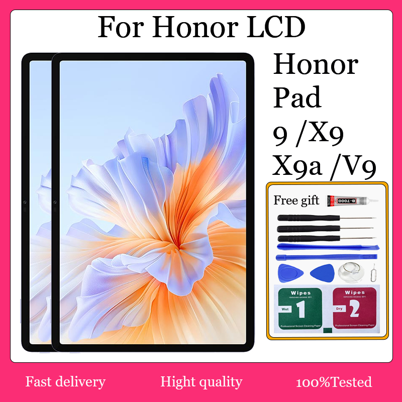 Original Honor Pad 9 Pad X9 Pad X9a Pad V9 จอแสดงผล LCD หน้าจอสัมผัสเปลี่ยน