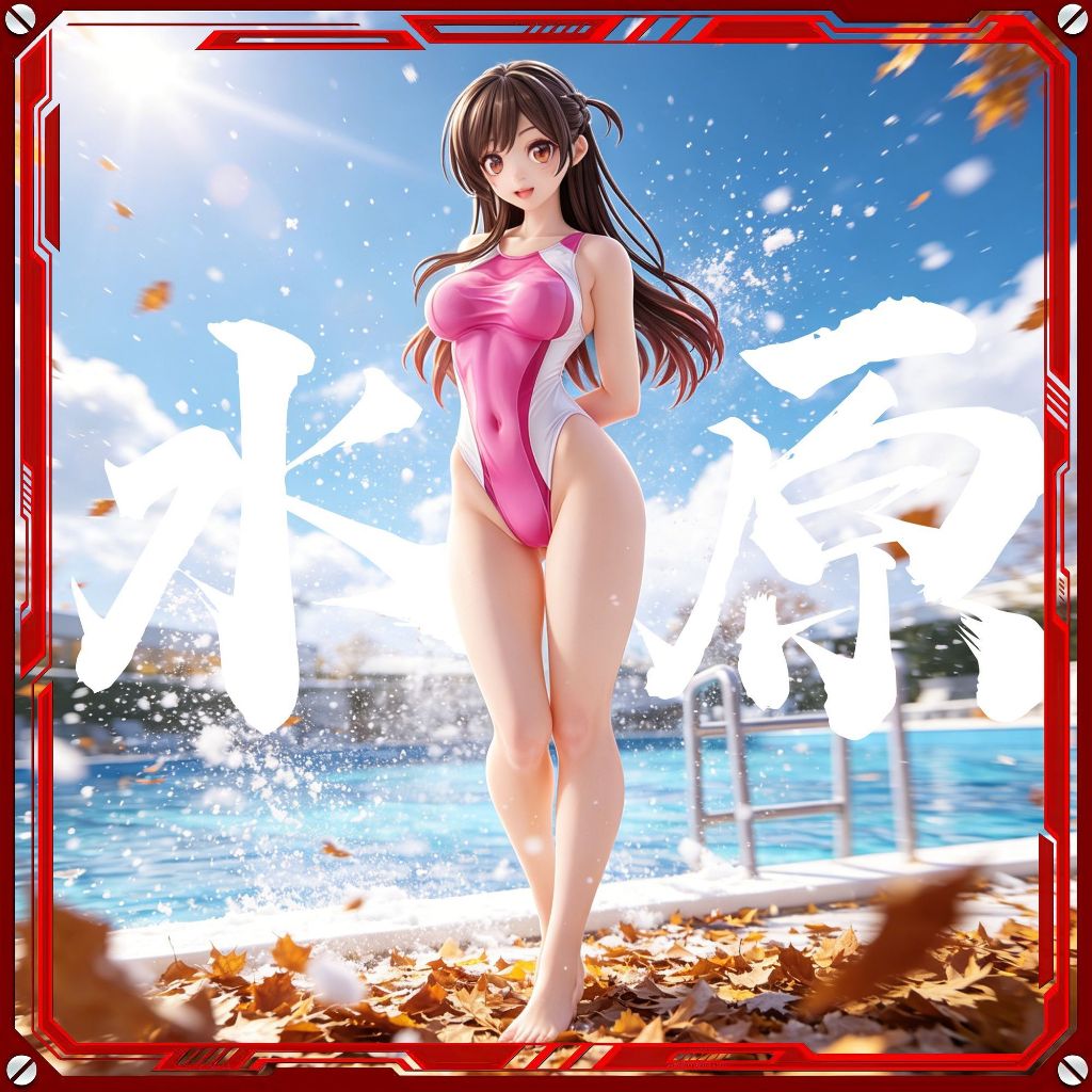 [โปรโมชั่น] ชุดว่ายน้ําขนาด 26 ซม. Suwon Chizuru เครื่องประดับรูปปั้นตุ๊กตาอะนิเมะ⚖️เช่าแฟนซีรีส์ Ch