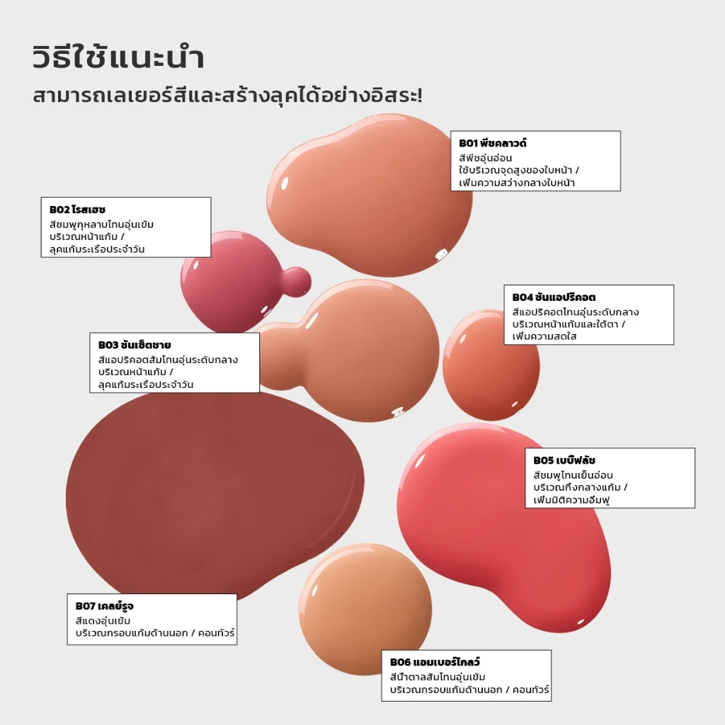 JMCY Liquid Blush บลัชออนเนื้อลิควิด thumbnail 8