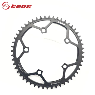 KES ฟัน Disc 130BCD จักรยานพับบวกและลบฟันแผ่นเดียว 38-58T จักรยานห้ารูฟันสําหรับ Litepro อลูมิเนียมวัสดุ