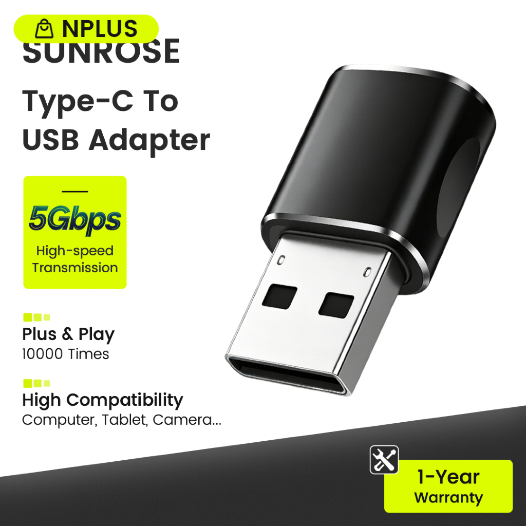 SUNROSE อะแดปเตอร์ Type-C ถึง USB 5Gbps USB Hub Type-C อะแดปเตอร์ Docking Station USB-C Hub อะแดปเตอร์หลายพอร์ต