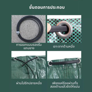 ถุงเก็บใบร่วง ถุงเก็บขวดน้ํา ถุงเก็บสาขาและใบไม้ หนา กันน้ํา ฉีก กระเป๋าผ้าเบาและพกพาสะดวก