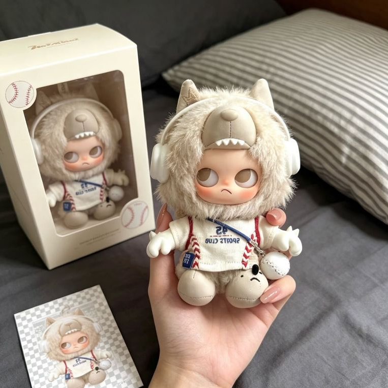 ZSIGA Im zsiga Vinyl Plush Series ชุดเบสบอลชุดสูทเสื้อผ้าเด็ก