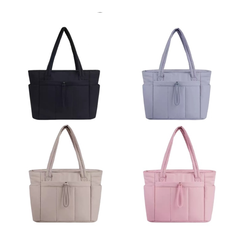 กระเป๋าแฟชั่นใหม่ Tote Bag ผู้หญิงกระเป๋าไหล่สลิงสไตล์สำหรับแล็ปท็อป 15.6 "เหมาะสำหรับการออกกำลังกายท่องเที่ยว