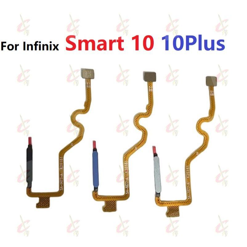 แพรสแกนนิ้ว ( Finger ) ปุ่มเปิดปิด สําหรับ Infinix Smart 10 Plus X6725 X6725B