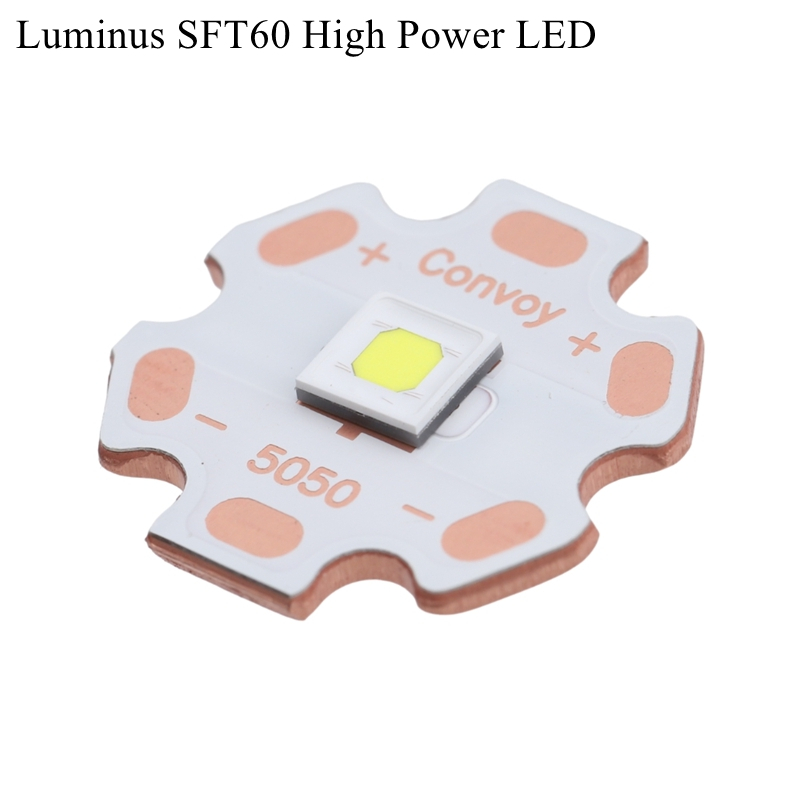 Luminus SFT60 Emitter LED กําลังสูง (BIN G1-BA-VJ) DIY Item สําหรับไฟฉาย