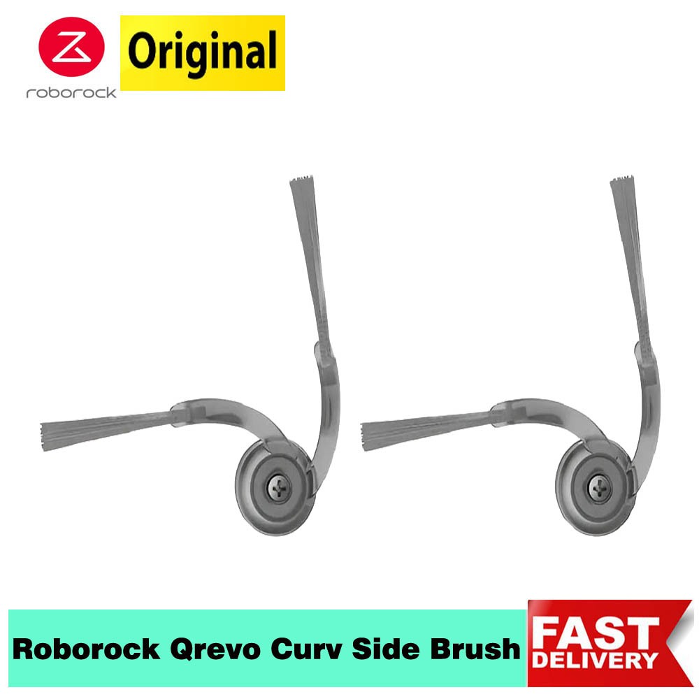 Original Roborock ด้านข้างแปรงอะไหล่สําหรับ Roborock Qrevo Curv/Saros 10/Saros 10R/Saros 20/Saros 20
