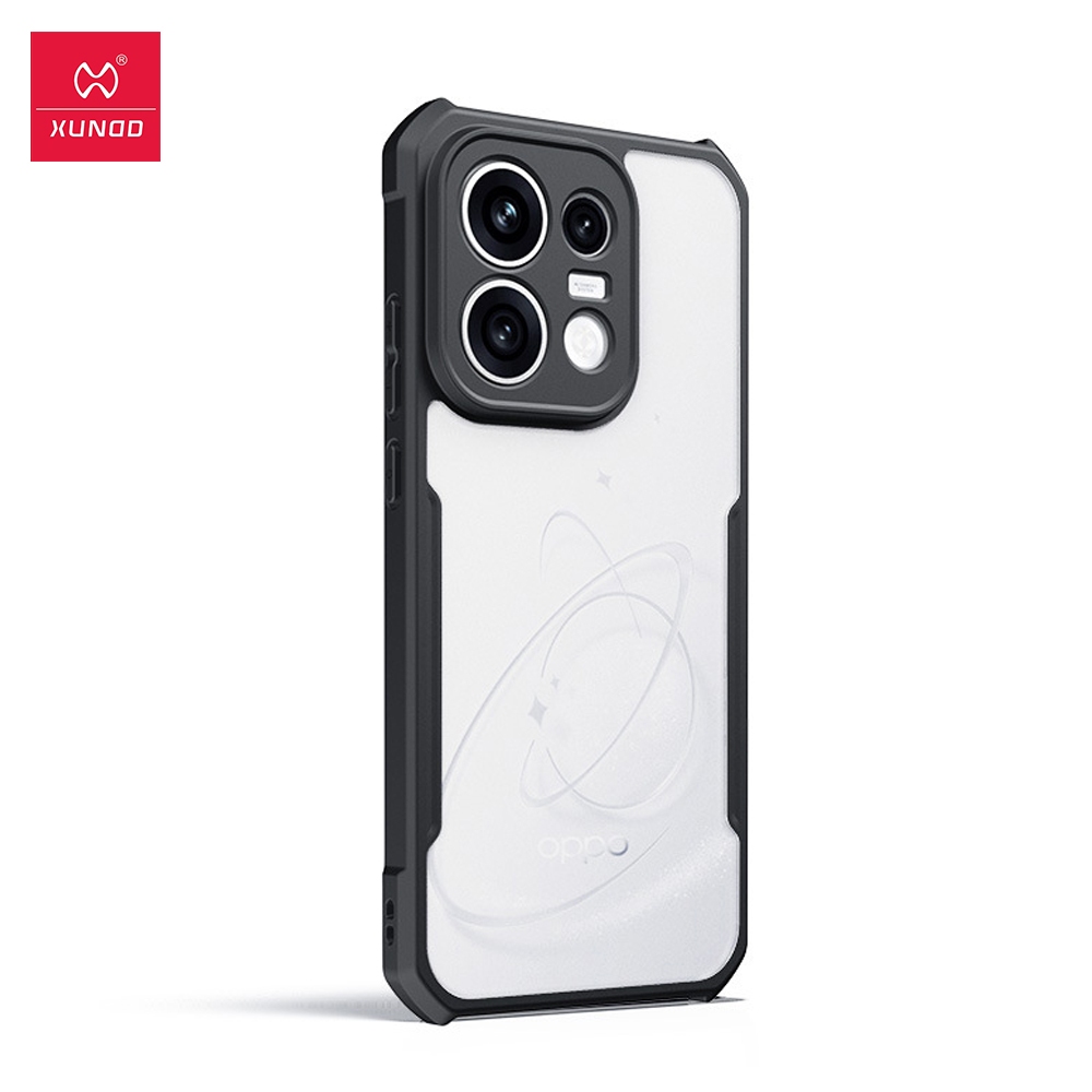 XUNDD เคสสําหรับ Oppo Reno16 Reno 16 Pro กรณีปลอกหรูหรา Matte โปร่งใสฝาครอบโทรศัพท์ถุงลมนิรภัยกันกระแทกกันชนป้องกันกรณี