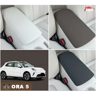 ZLWR ORA 5 ชุดกล่องเก็บตกแต่งภายในรถกล่องเก็บของใต้ควบคุมกลางฝาครอบถ้วยน้ํากล่องเก็บสล็อตโทรศัพท์มือถืออุปกรณ์ดัดแปลงรถ