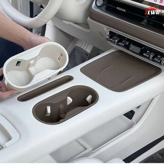 ZLWR ORA 5 ชุดกล่องเก็บตกแต่งภายในรถกล่องเก็บของใต้ควบคุมกลางฝาครอบถ้วยน้ํากล่องเก็บสล็อตโทรศัพท์มือถืออุปกรณ์ดัดแปลงรถ